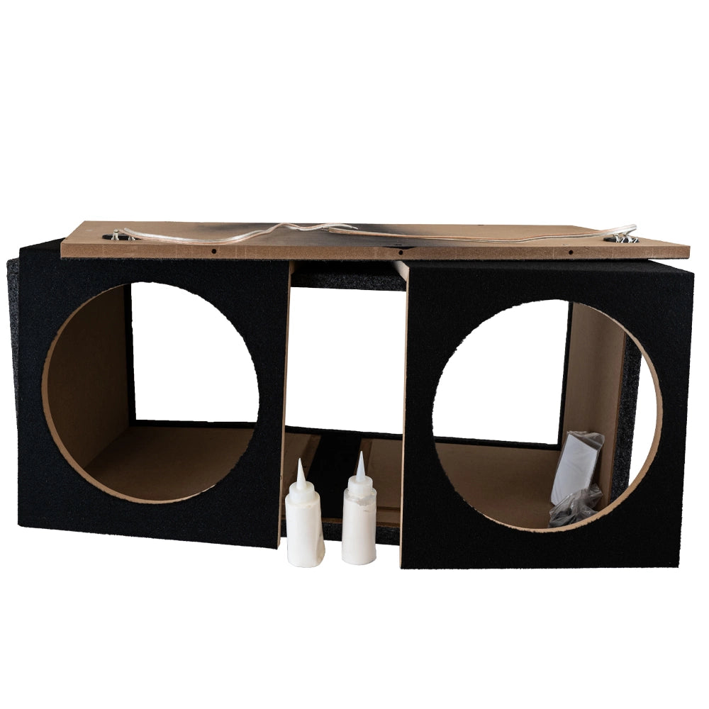 2-pack Bass Habit PL300 i låda med PP 600.1 (gen. 2), baspaket i byggsats