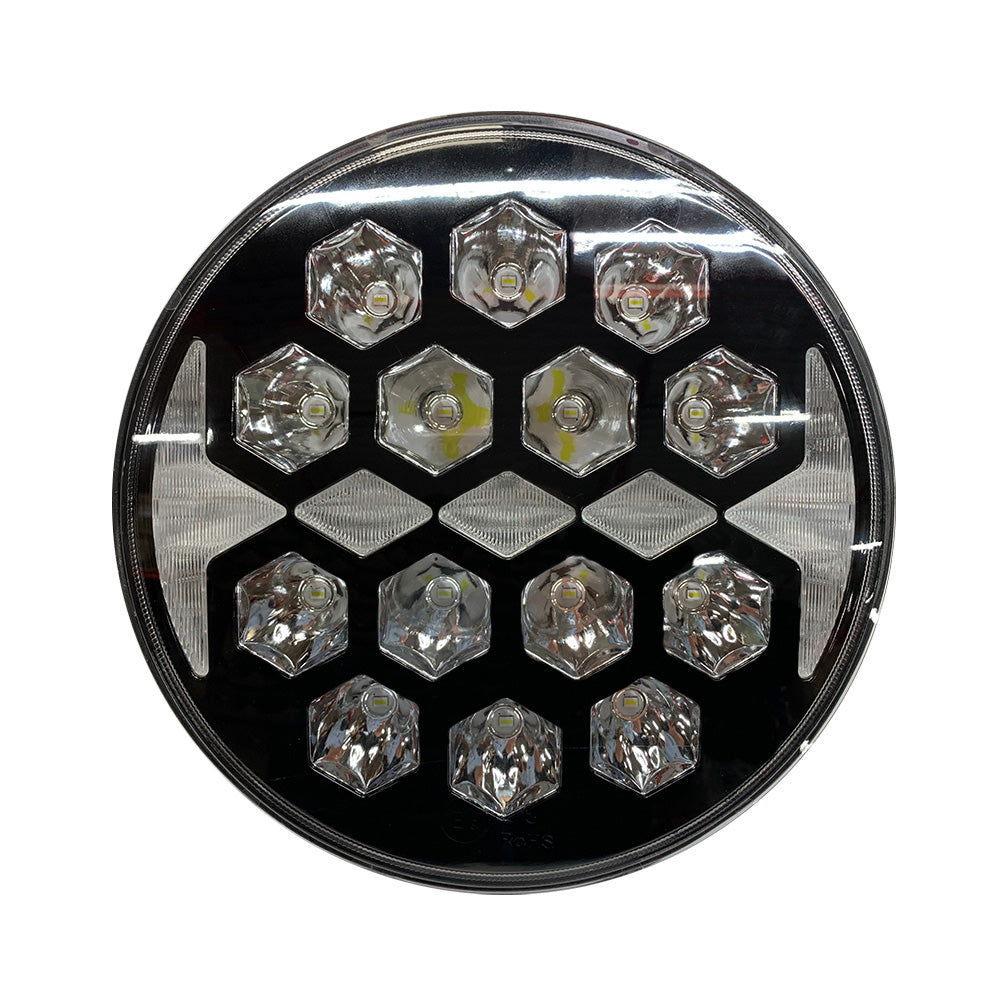 NIZLED Extraljuspaket 3-pack R140DRL, 140W med fäste och kabelstam