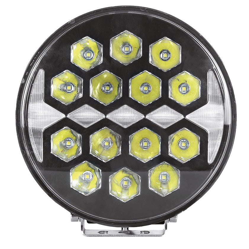 3-pack NIZLED R140DRL, 9 tum / 22 cm extraljus med DRL, 140W