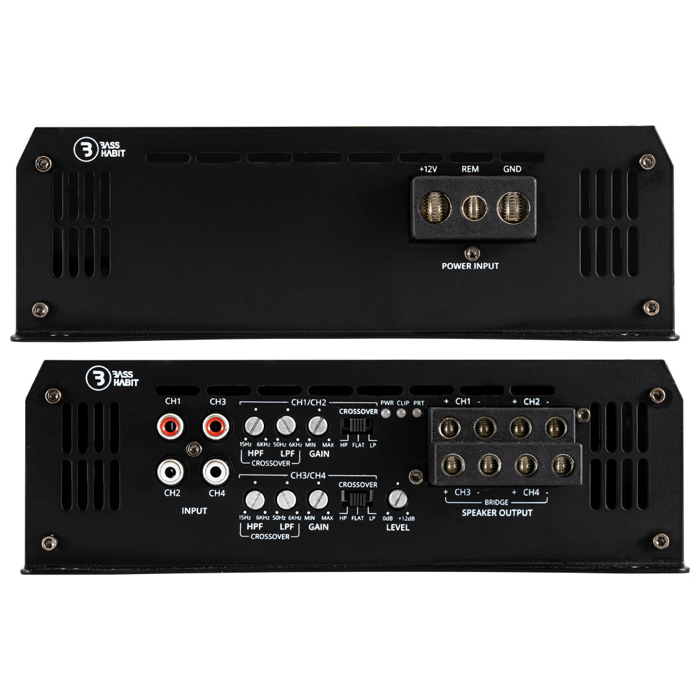 Bass Habit SPL Elite SE200M & SP25A i raggarplanka med slutsteg