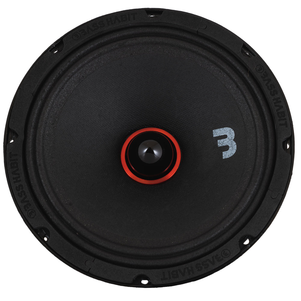 Bass Habit SPL Elite SE200M & SP25A i raggarplanka med slutsteg