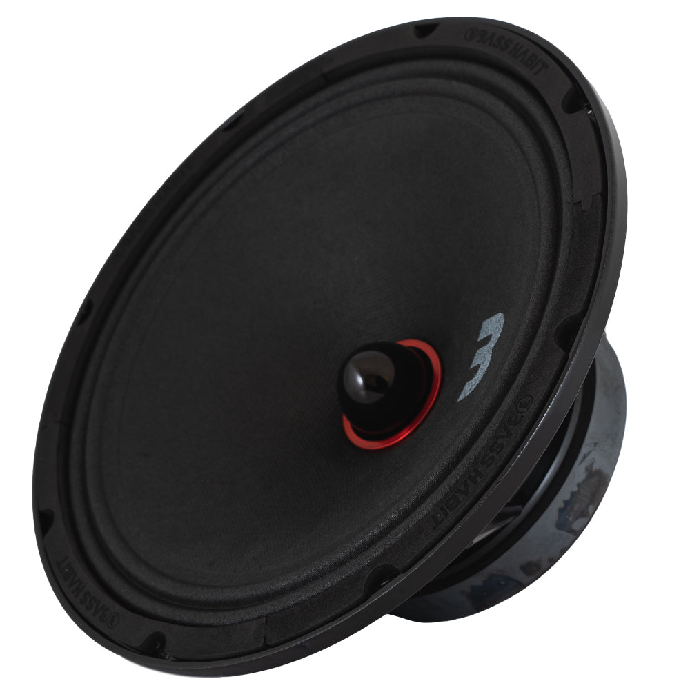4-pack Bass Habit SE250M och SP25A SPL-paket, medium