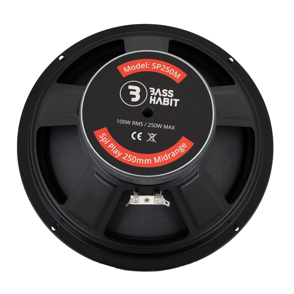 4-pack Bass Habit Play SP250M med SP25A SPL-paket, medium