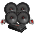 Bass Habit Rebel SR200M med SR25T & RA800W, SPL-paket medium