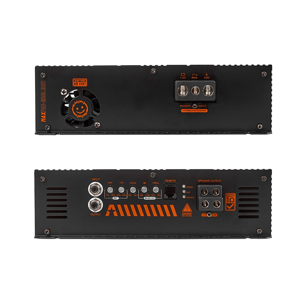 DS18 ZR212LD med GAS MAX PA1-1500.1DZ1, tungt baspaket