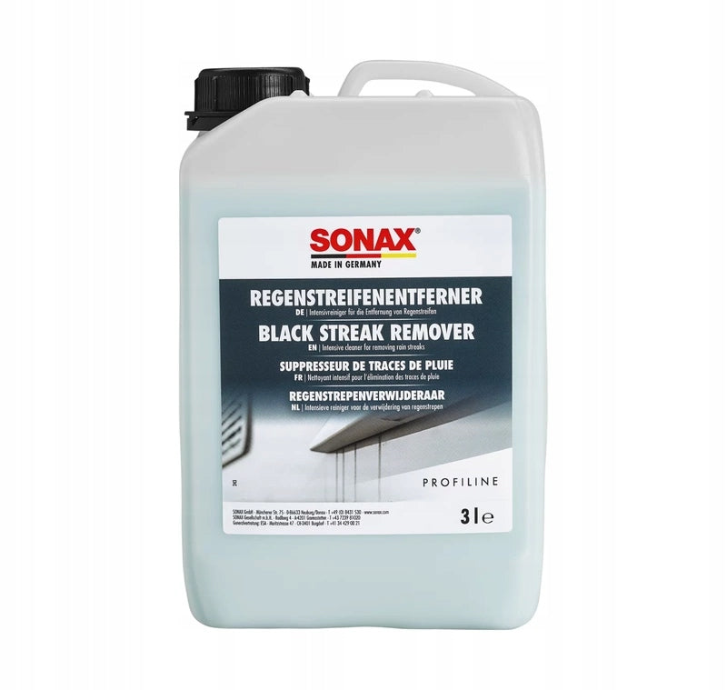Sonax Profiline Black Streak Remover – Specialrengöring för regnränder och ytsmuts