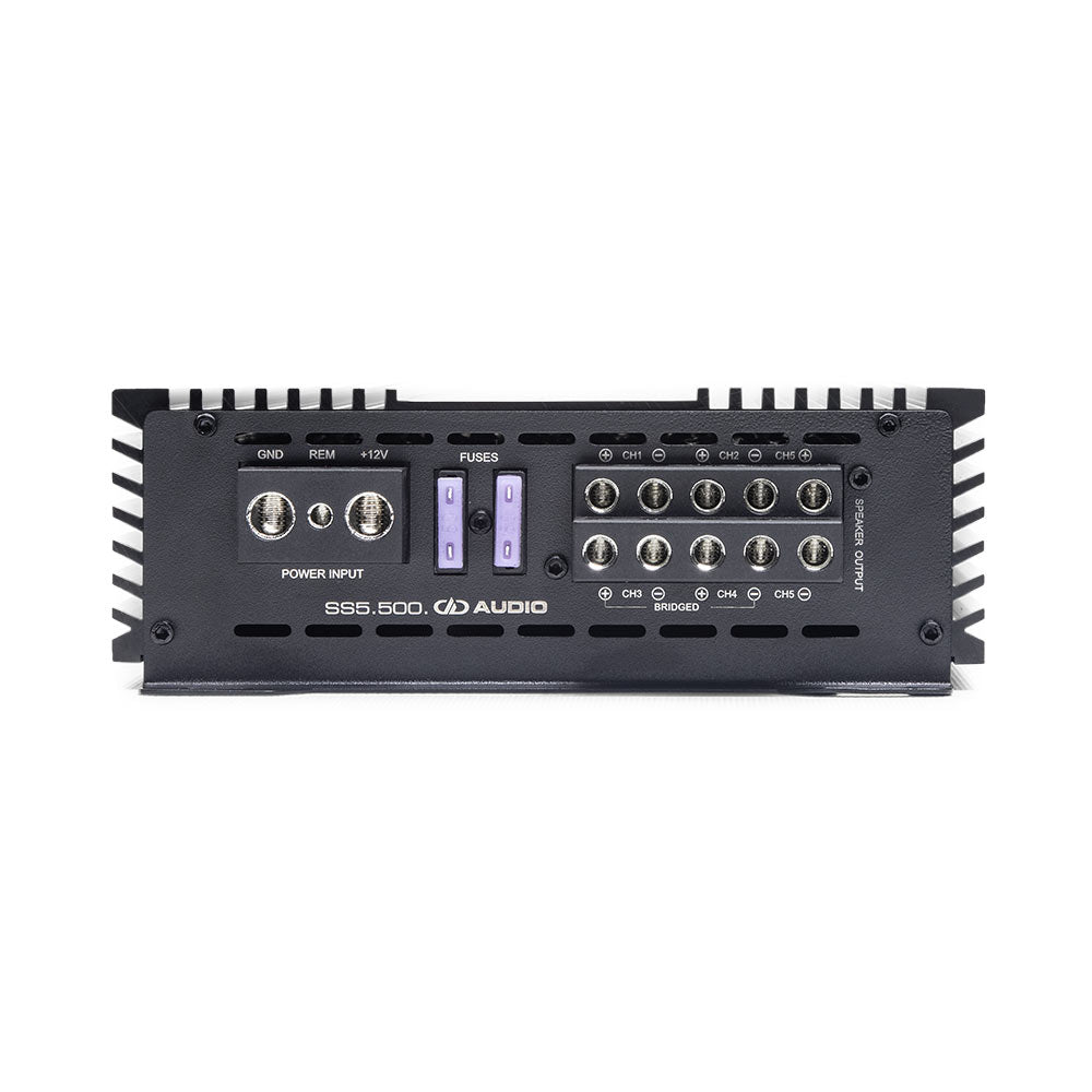 DD Audio SS5.500, 5-kanaligt slutsteg