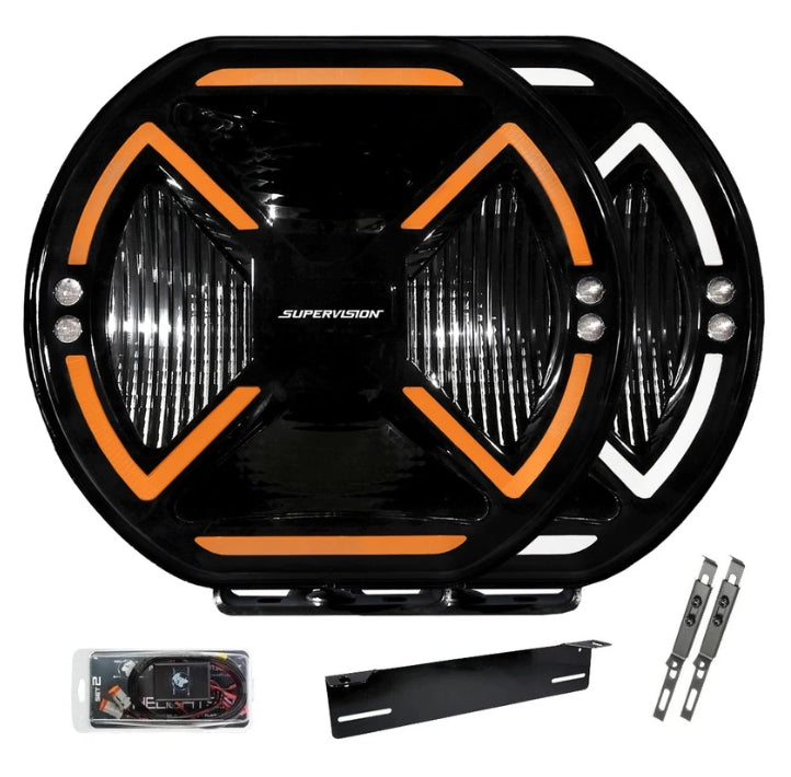 2-PACK SUPERVISION VORTEX FX 9" EXTRALJUSKIT