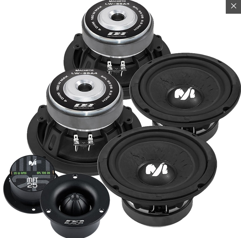 Deaf Bonce Machete SQL4x6,5 kit