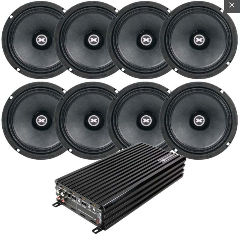 Excursion 6.5" 8-pack Ampkit