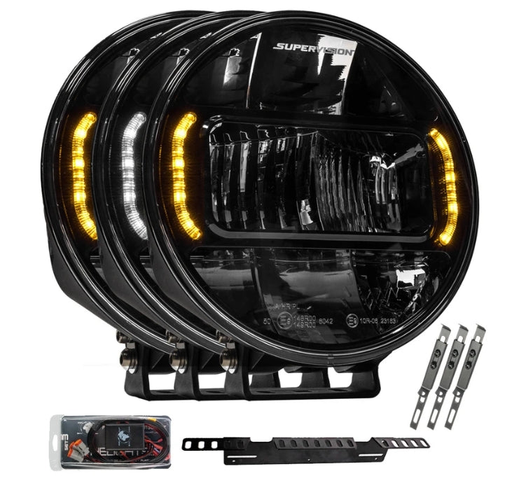 3-PACK SUPERVISION REVOLUTION 9" PRO EXTRALJUSKIT