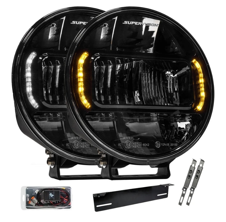 2-PACK SUPERVISION REVOLUTION 9" PRO EXTRALJUSKIT