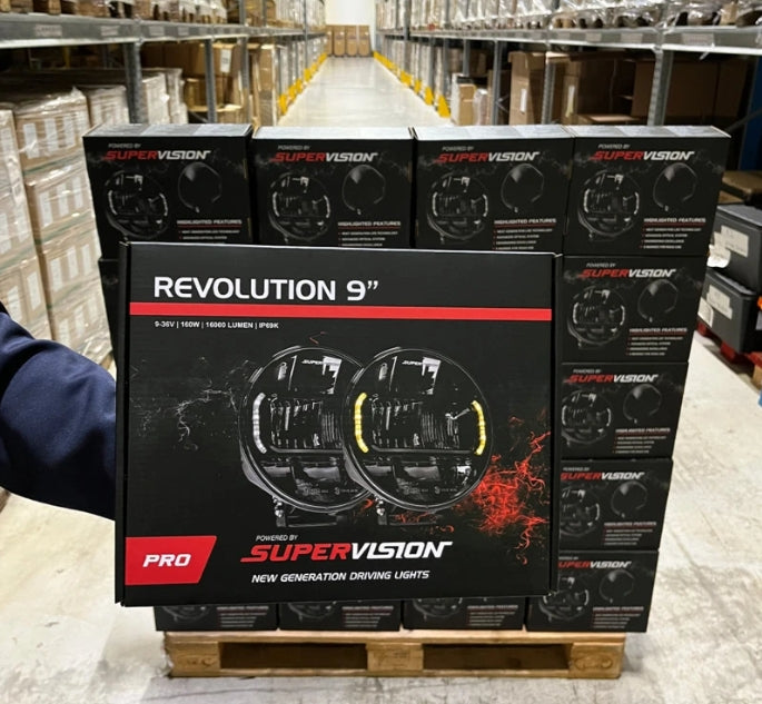 2-PACK SUPERVISION REVOLUTION 9" PRO EXTRALJUSKIT
