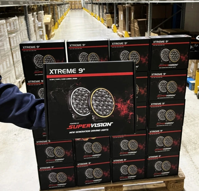 4-PACK SUPERVISION XTREME 9" XBB-PAKET