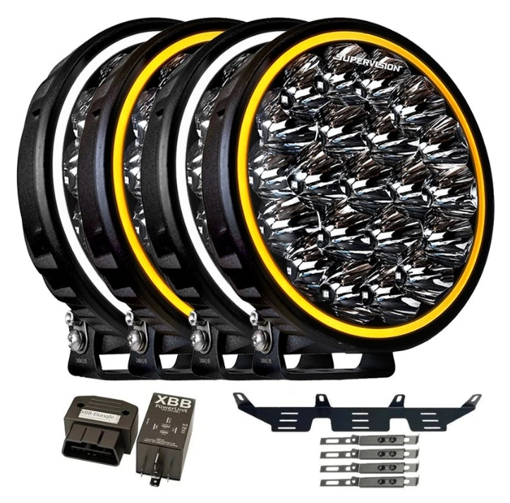 4-PACK SUPERVISION XTREME 9" XBB-PAKET