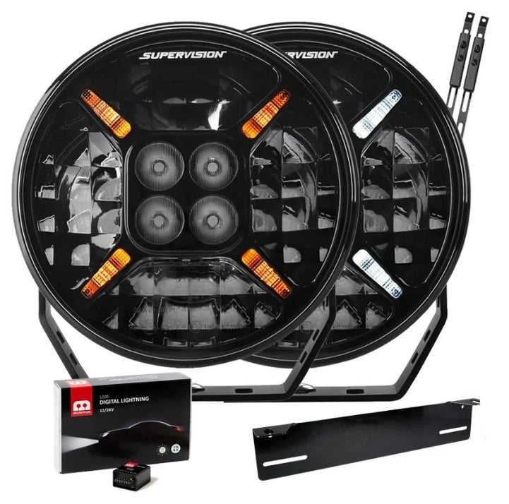 2-PACK SUPERVISION NEXUS 9" CANBUS-PAKET (DIGITAL)