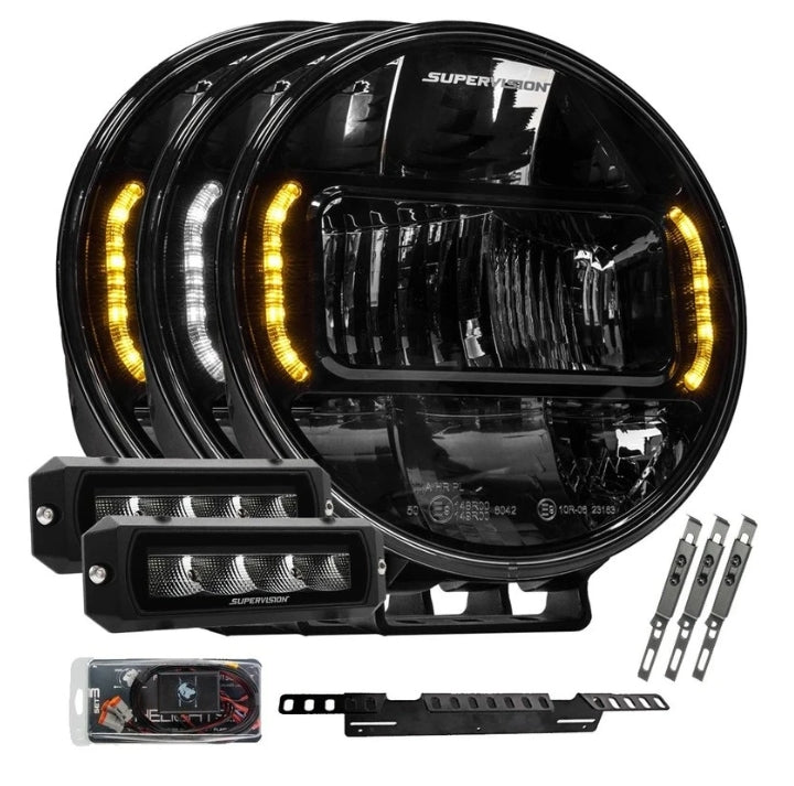 3-PACK SUPERVISION REVOLUTION 9" PRO SPECIALPAKET