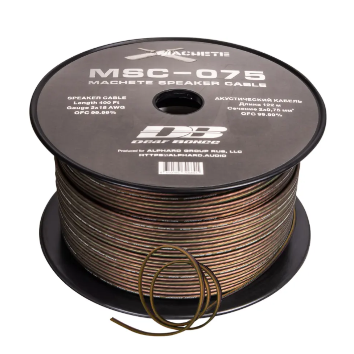 Deaf Bonce MSC-075 - Full rulle 122 meter