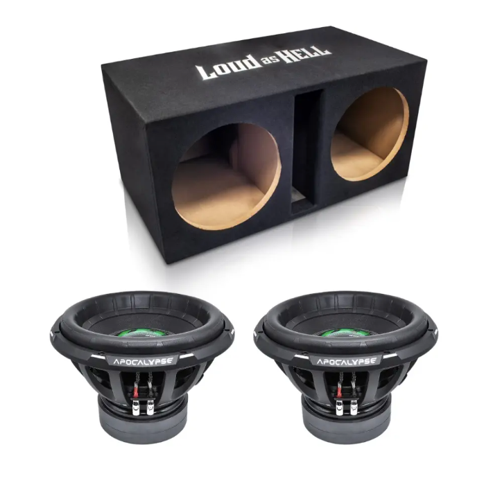 Apocalypse DB-3015D1R 2x15" LOUD AS HELL låda