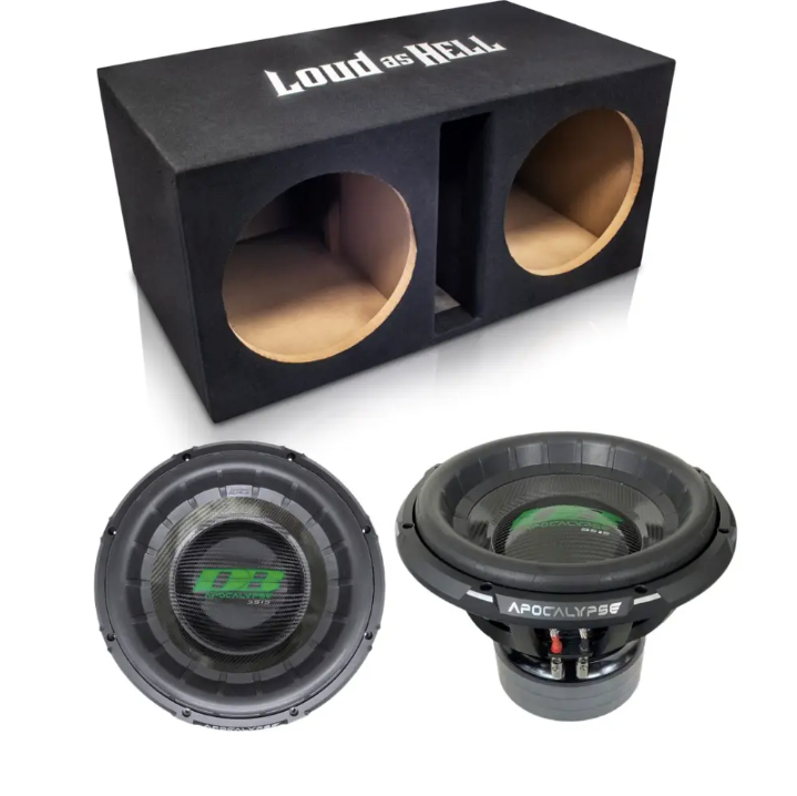 Apocalypse DB-3515D1R 2x15" LOUD AS HELL låda