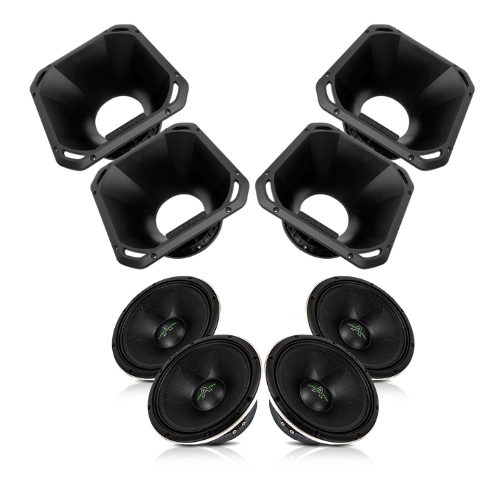 4x Apocalypse AP-M67AC med 6.5" horn