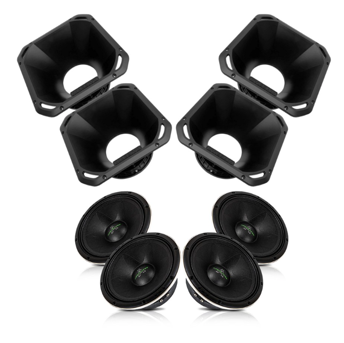 4x Apocalypse AP-M67AC NEO med 6.5" horn