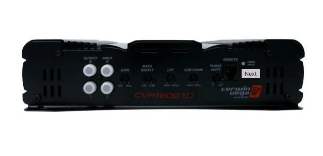 Cerwin Vega CVP1600.1D