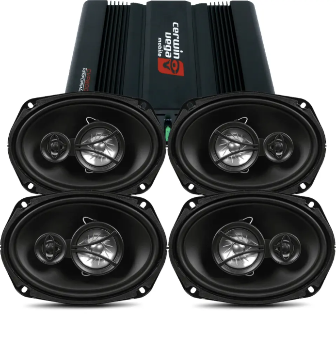 Cerwin Vega Xed69 amp kit