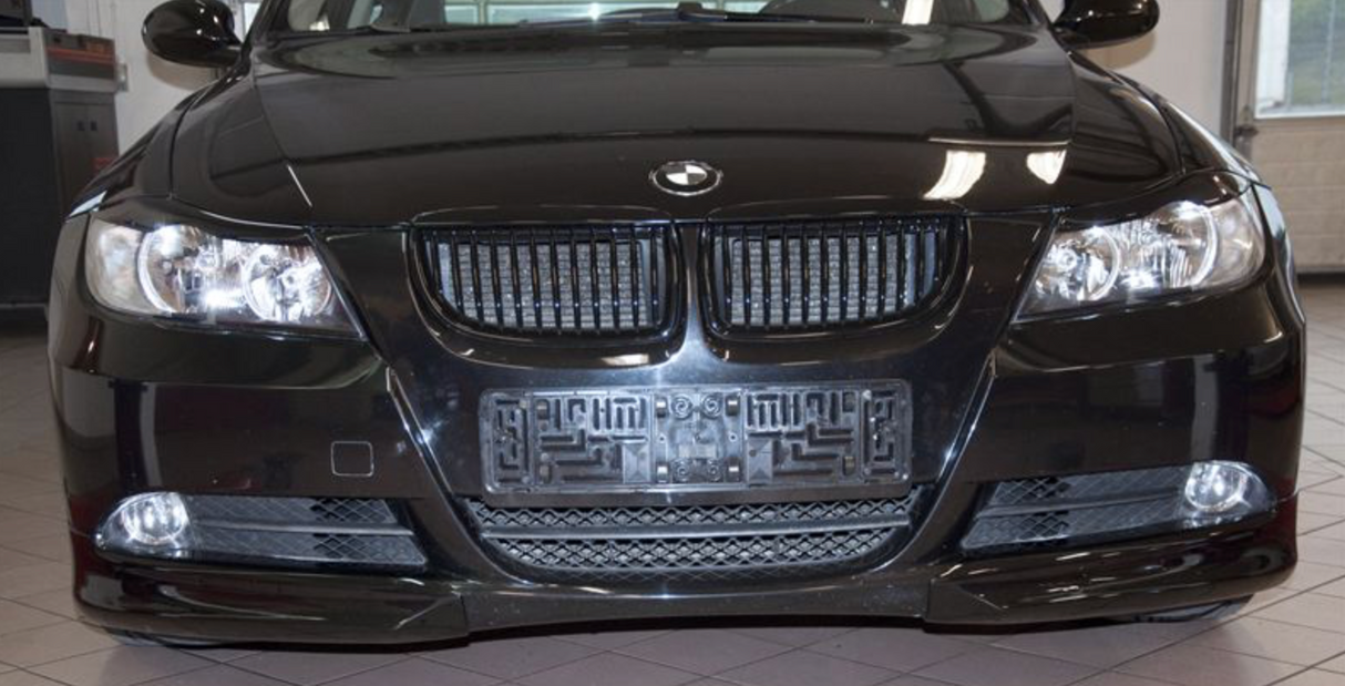 BMW E90/91 Frontspoiler läpp set