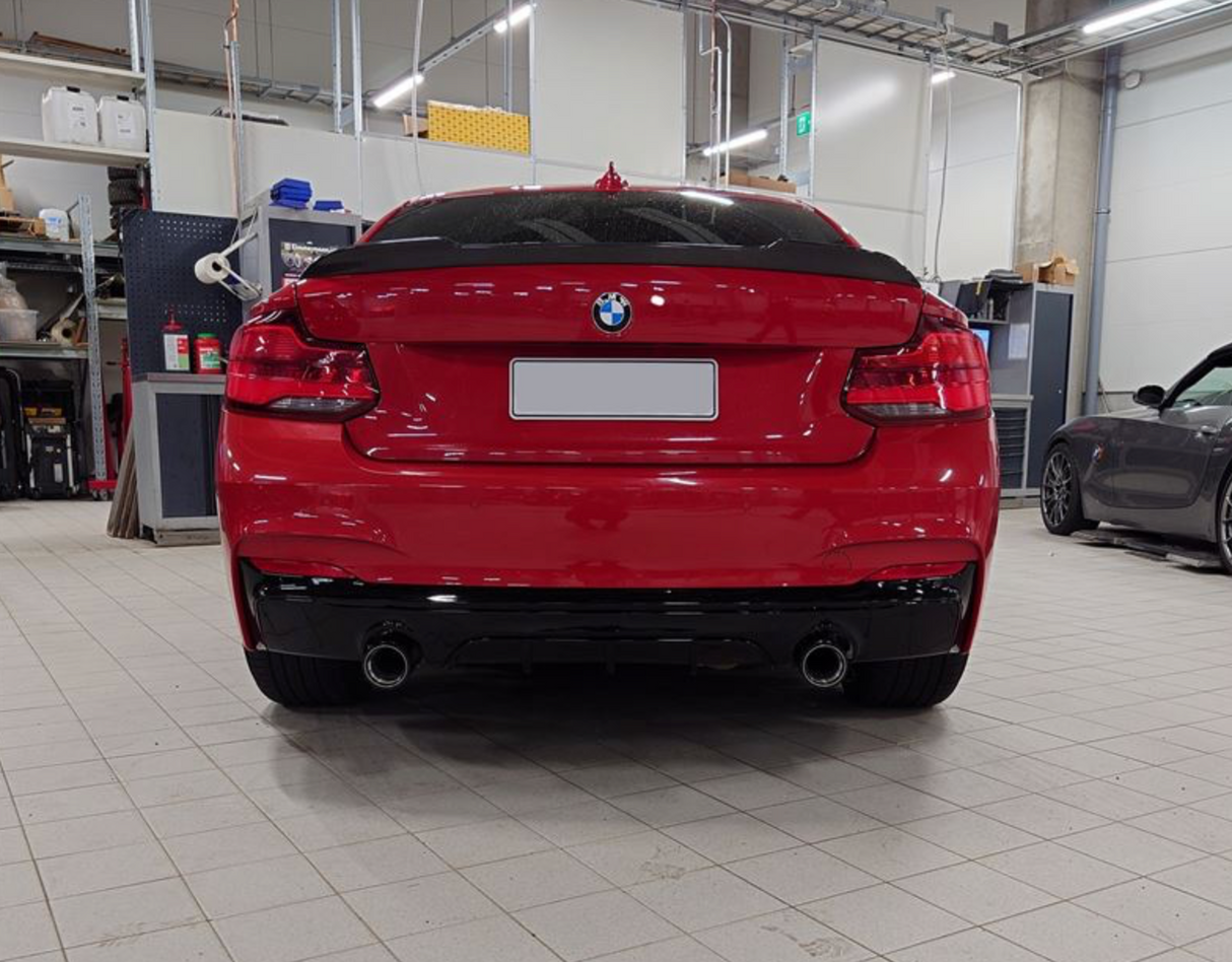 Kolfiber avgasslutrör - Universal - Anslutning: 63MM / Yttre diameter: 89mm