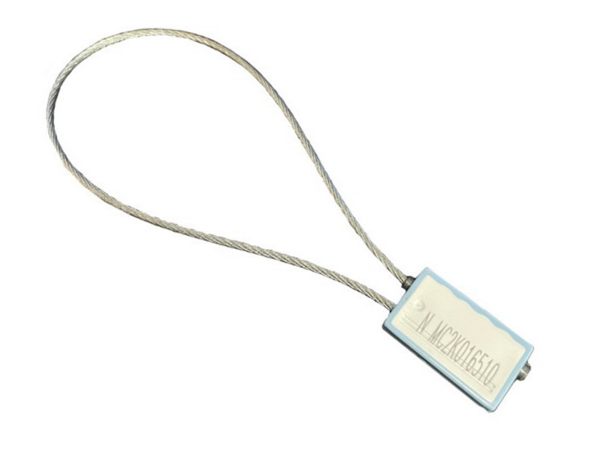Vajerplomb till inbyggnadslåda - Mini Cable Lock
