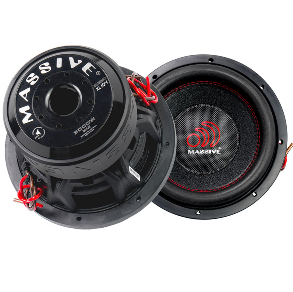 Massive Audio 2x10" Baslåda SUMMO XL ampkit