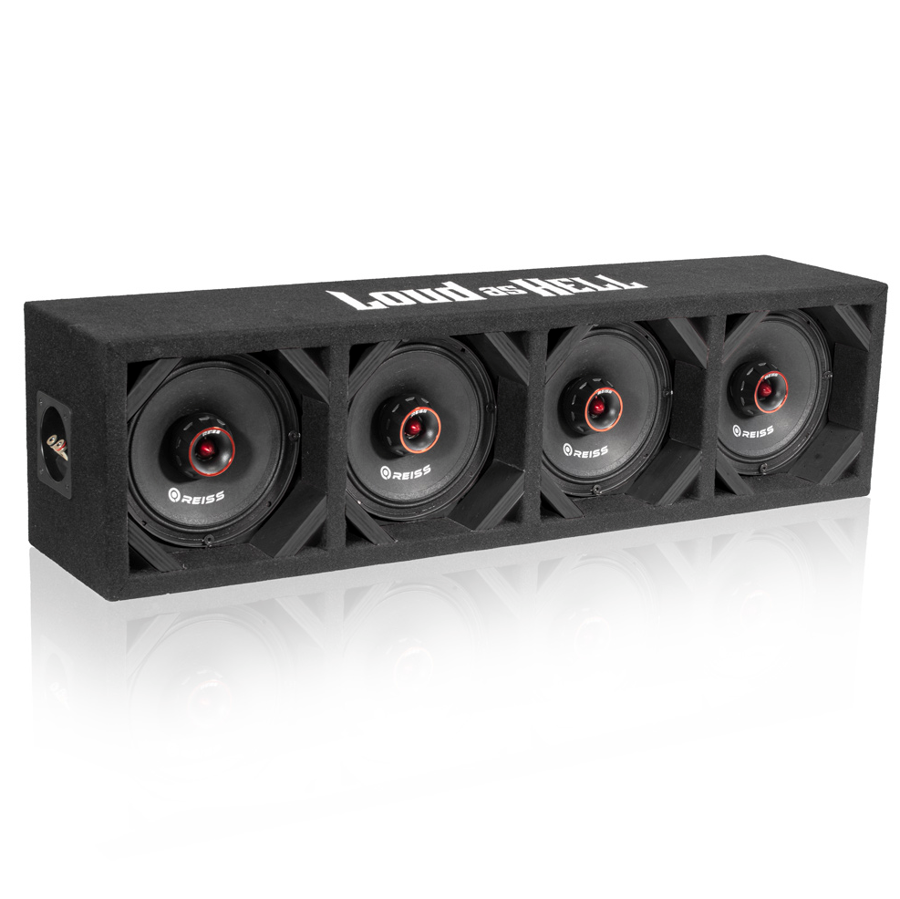 Koaxial 6" Kick-planka