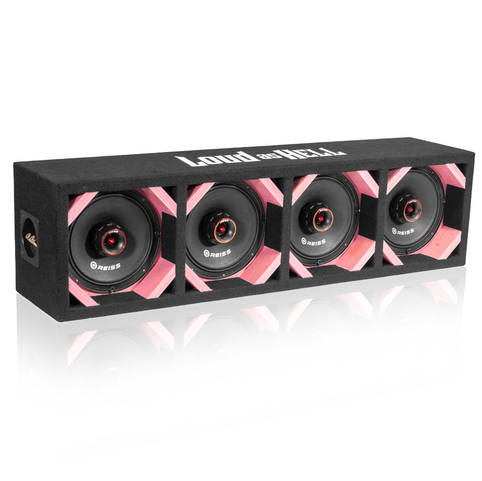 Koaxial 6" Kick-planka Pink