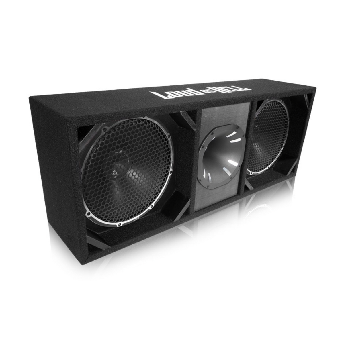 2x12" BDPRO12M-V9 Pro låda med Inferno Horn