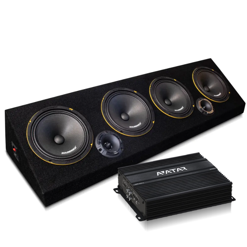 Soundmax SX-M8XL LOUD AS HELL planka slope Ampkit