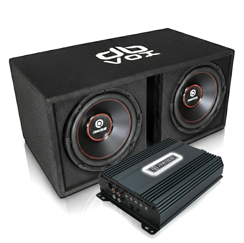 2x12" Reiss RS-HK12D4 dBVox låda ampkit