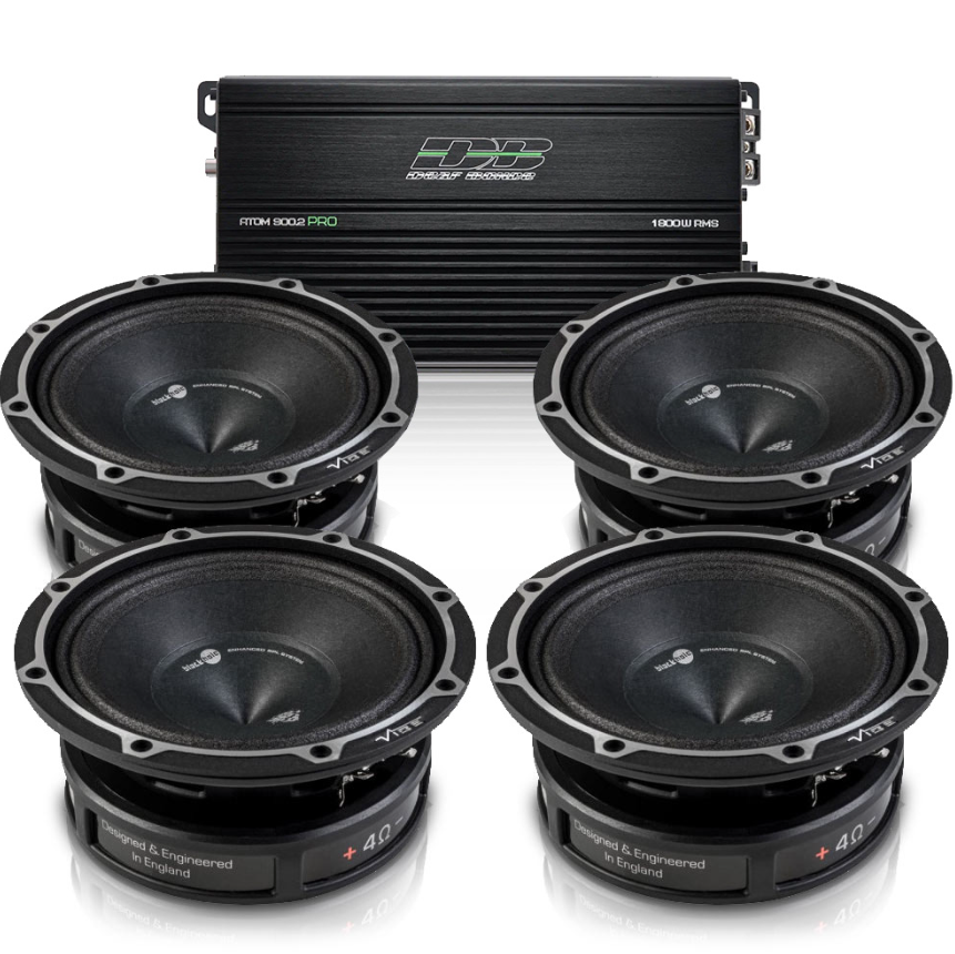 Vibe BlackDeath Pro 8M med slutsteg 4p