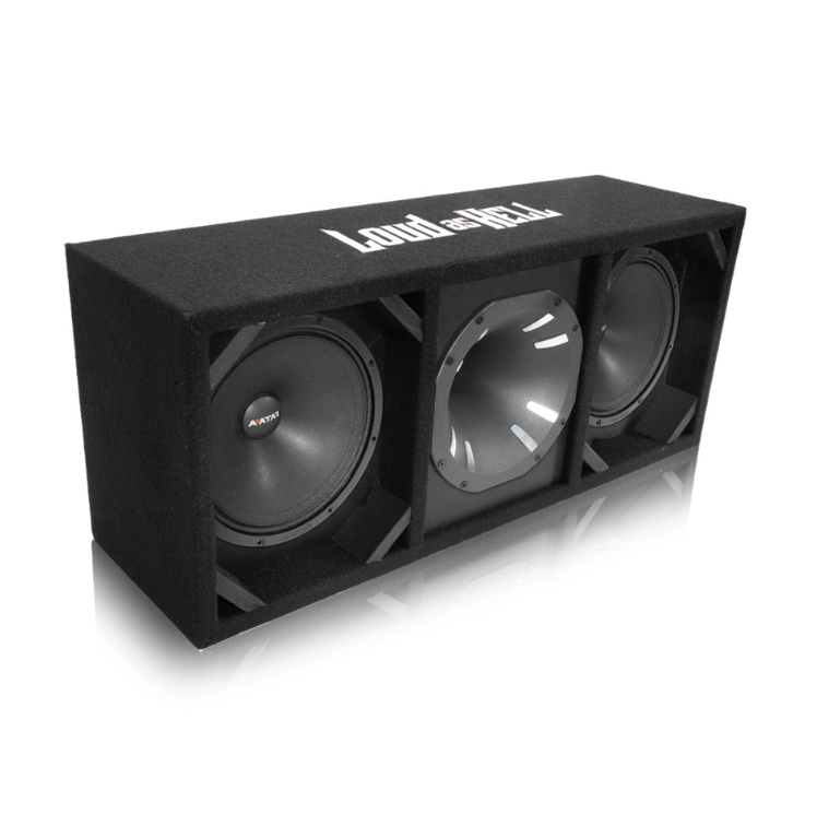 2x8" MTU-81LE Pro låda med Terror Horn