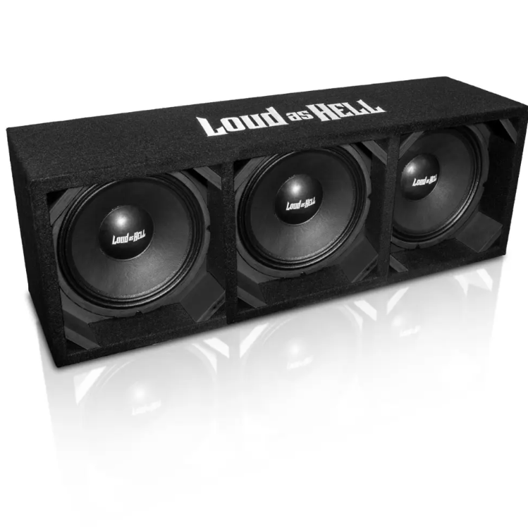 3x10" Chaos Kick låda svart