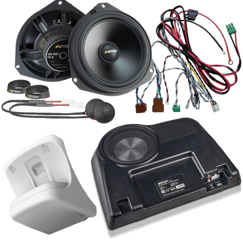 Plug&Play Högtalarpaket+ till Ducato, Boxer Jumper