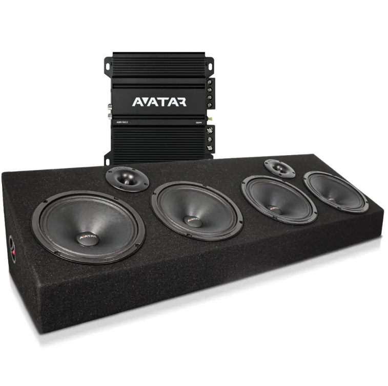 Raggarplanka 6,5 amp-kit v2