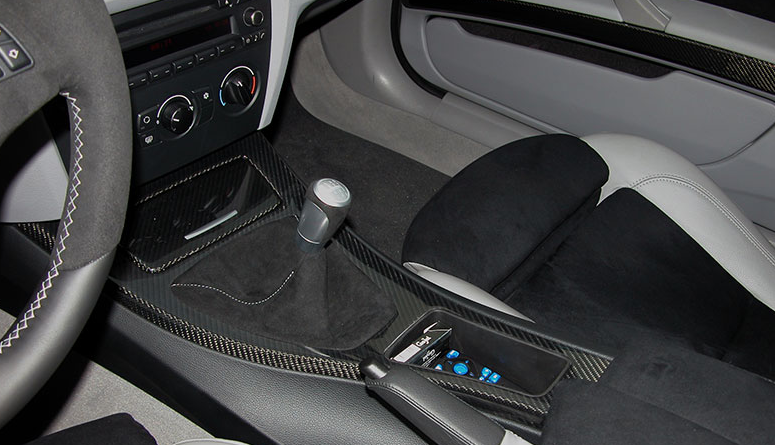BMW Performance short shift växelspaksknopp aluminium/alcantara