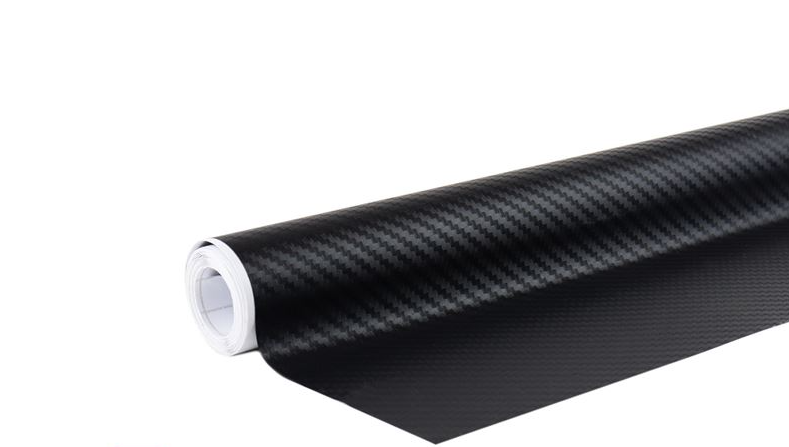 Bilfolie, 30X150cm - svart 3D kolfiber