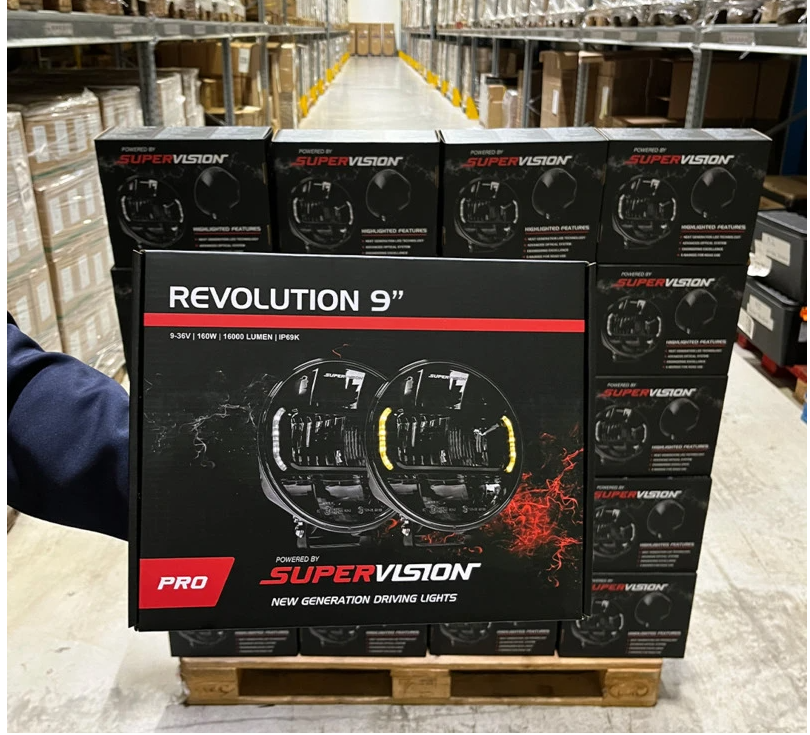 4-PACK SUPERVISION REVOLUTION 9" PRO EXTRALJUSKIT