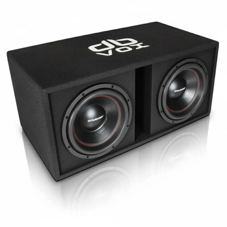 2x12" Soundmax SX-FX12.D4 dBVox låda Ampkit