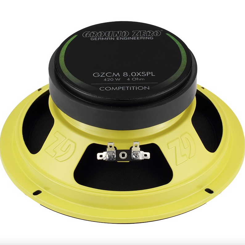 Ground Zero GZCM 8.0XSPL 8x8" Amp pack