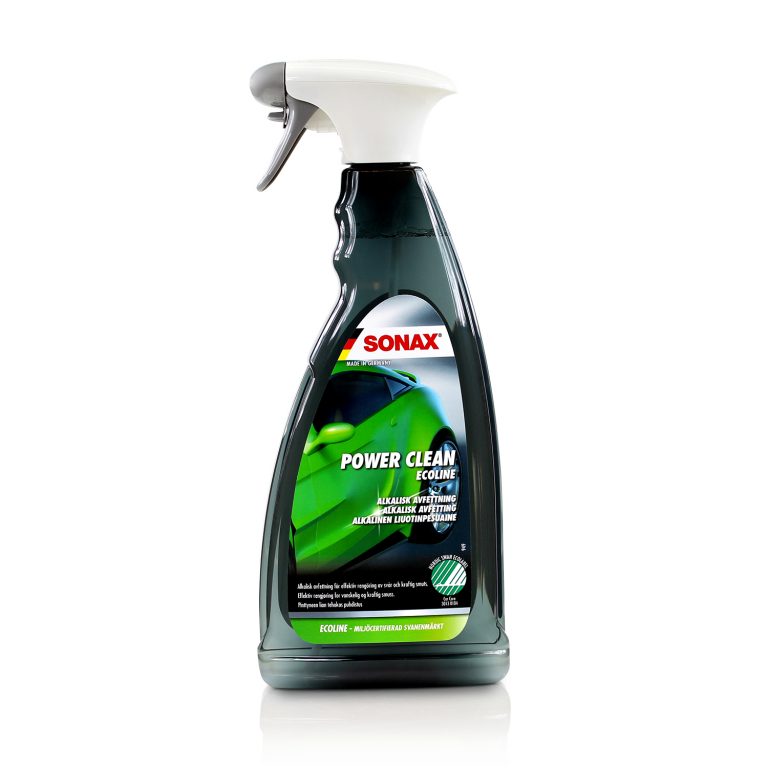 Sonax Power Clean ECOLINE 1 liter – Svanenmärkt, petroleumfri alkalisk avfettning för bil, båt och husvagn