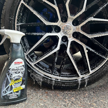 SONAX Beast Fälgrengöring 1L – Testvinnande kraft mot tuff smuts