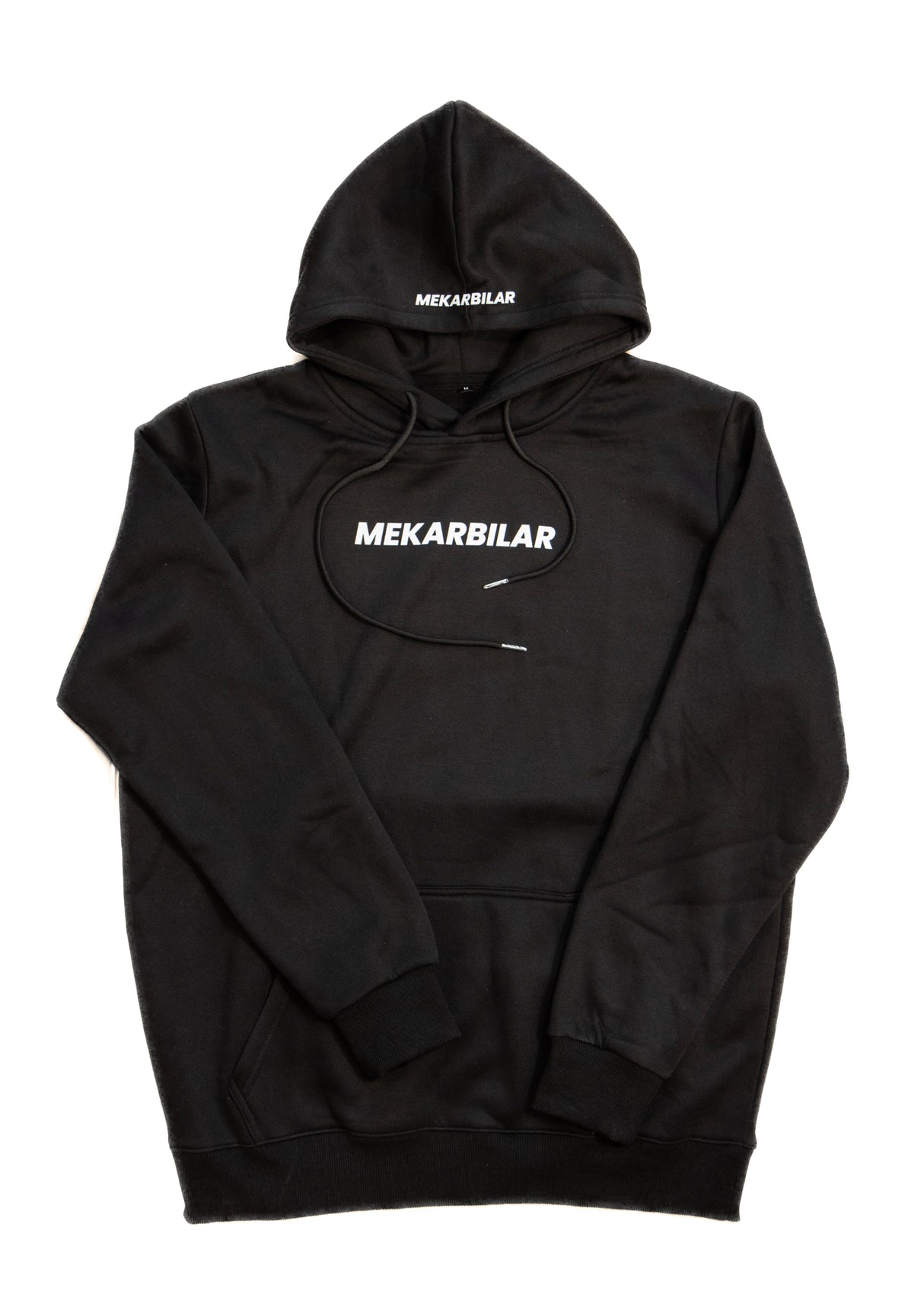 MekarBilar Hoodie Svart, M